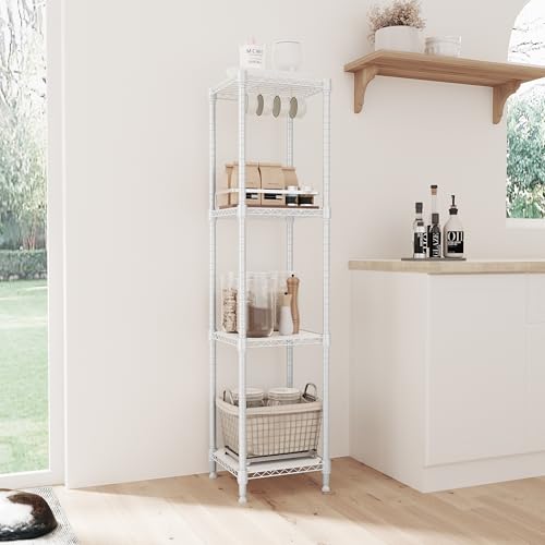 60% Off IZEUK 4-Tier Steel Storage Shelf, Only $19.99 - Image 3