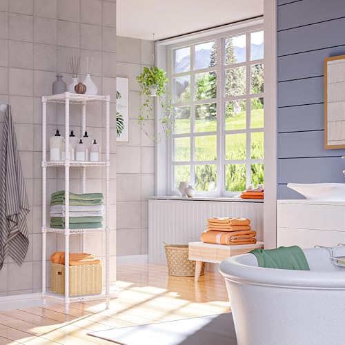 60% Off IZEUK 4-Tier Steel Storage Shelf, Only $19.99 - Image 7