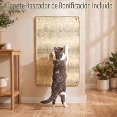 20% Off Corner Cat Scratcher with Interactive Toy - Image 4