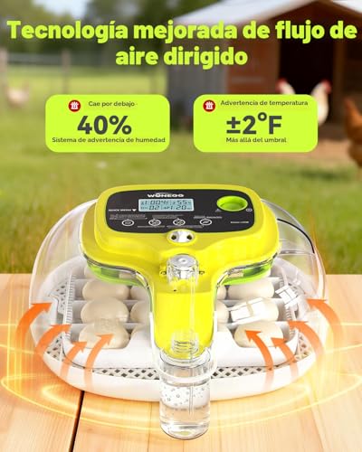 55% Off DIGOAKO 16-Egg Incubator with Auto Water & Turner - Image 4