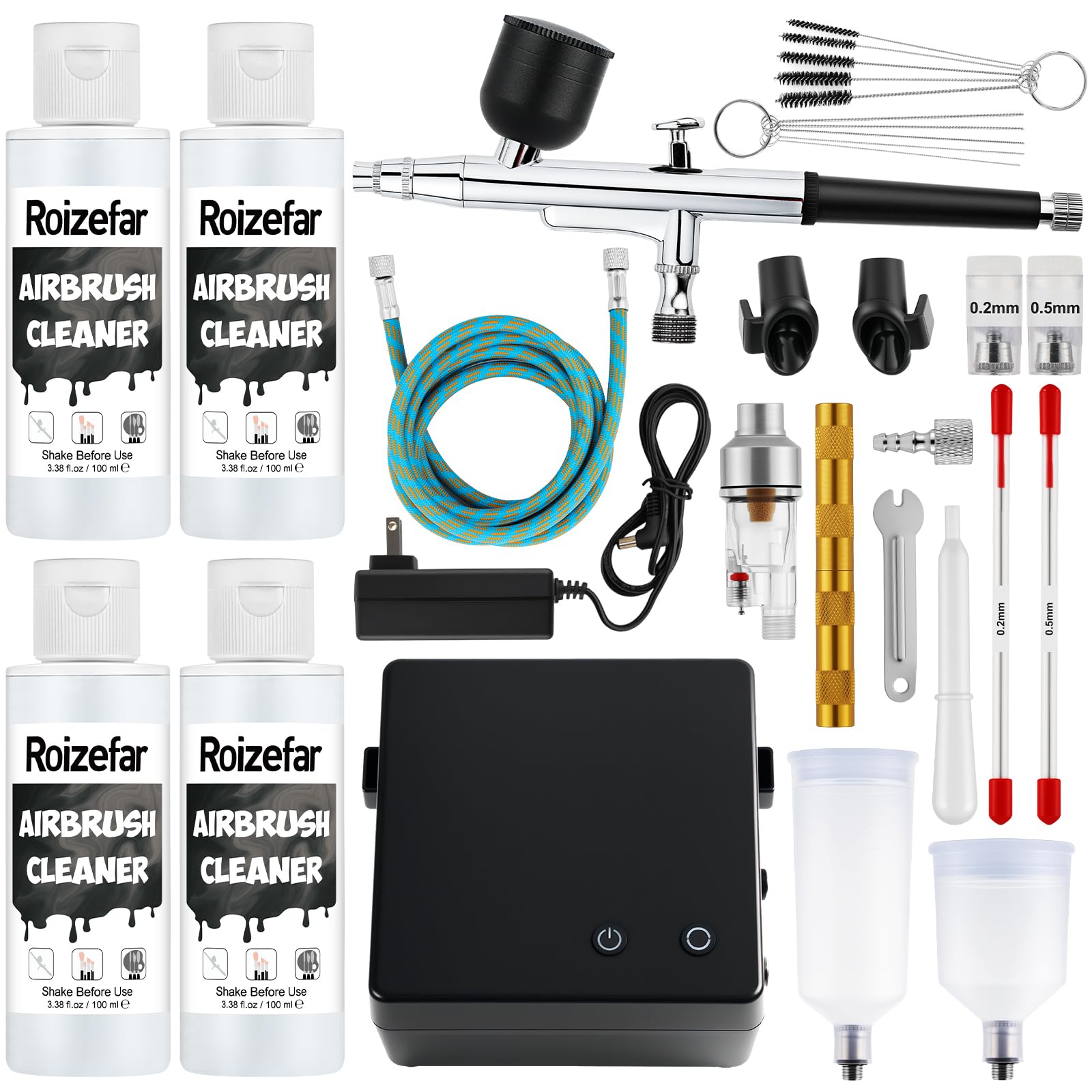 13% Off Roizefar Airbrush Kit with Compressor, 55 PSI