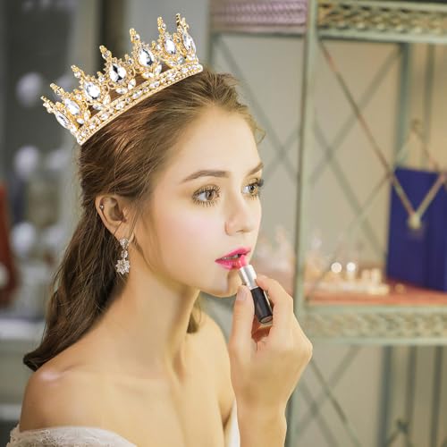 50% Off TOBATOBA Rhinestone Queen Crown Tiara - Image 6