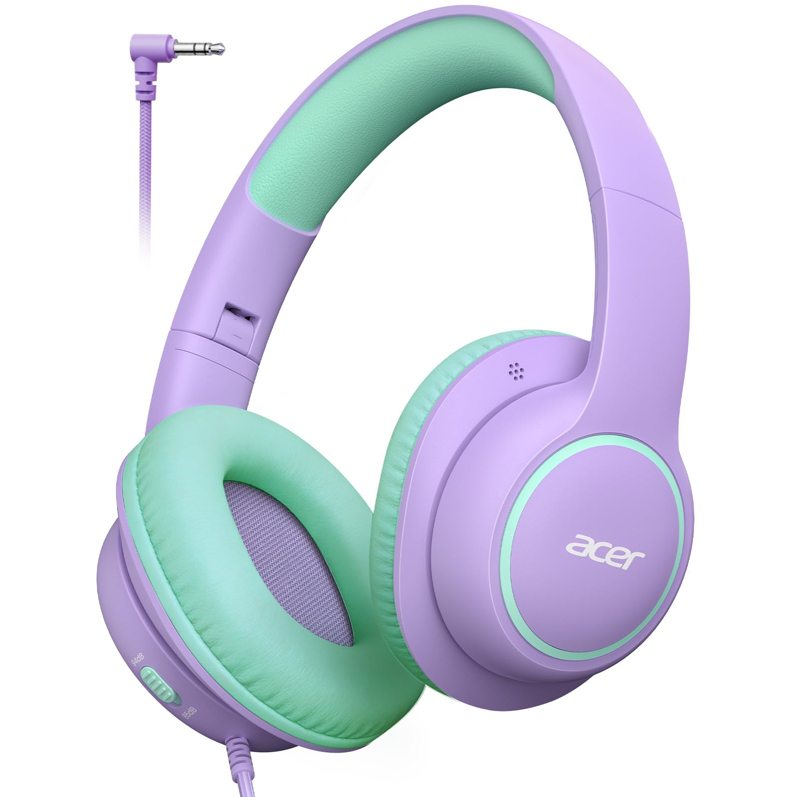 25% Off Acer Kids Wired Over-Ear Headphones, Safe Volume