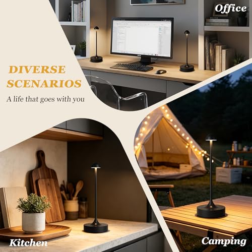 14% Off Kakanuo Rechargeable Cordless Table Lamp 2-Pack - Image 8