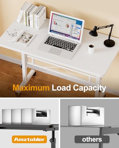 39.99 with Code U3N3XJA7 – Amztabler Mobile Standing Desk - Image 5