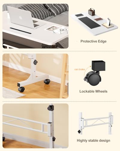 39.99 with Code U3N3XJA7 – Amztabler Mobile Standing Desk - Image 7