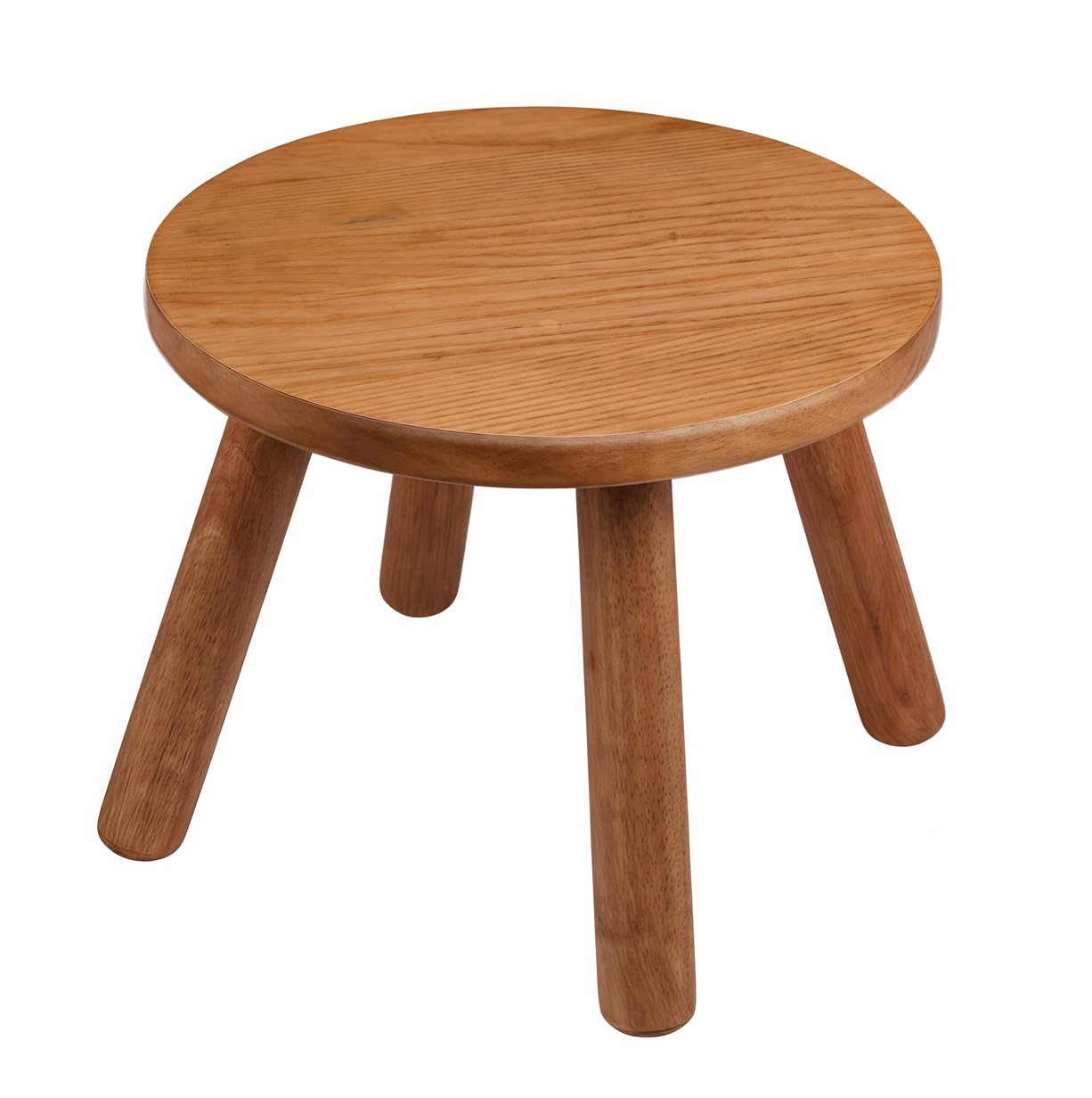 15% Off Round Solid Wooden Step Stool with Code NBMI9QTA