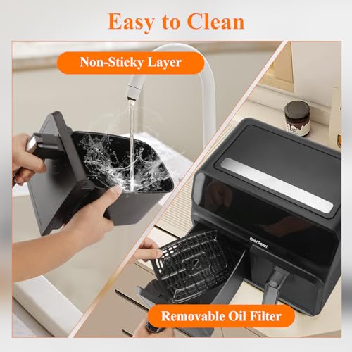 40% Off ChefRobot Dual Basket Air Fryer 8 Quart - Image 5