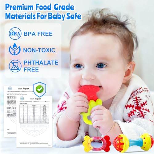 50% Off 14-Piece Baby Rattle & Teether Set - Image 5
