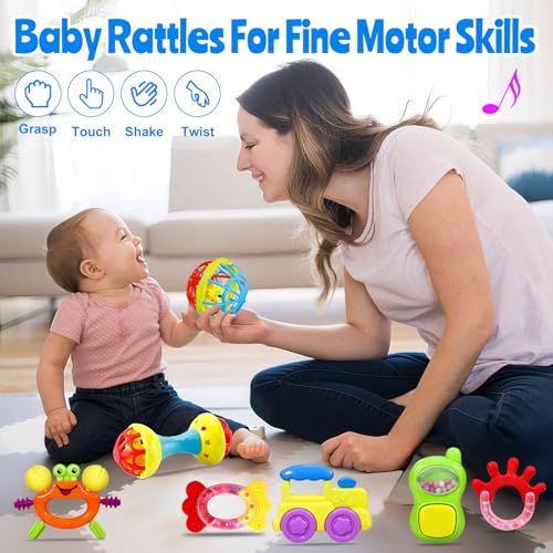 50% Off 14-Piece Baby Rattle & Teether Set - Image 7