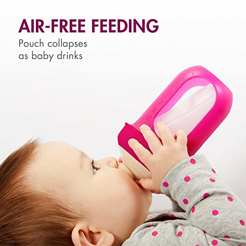 20% Off Boon Nursh Silicone Baby Bottles - Pink - Image 3