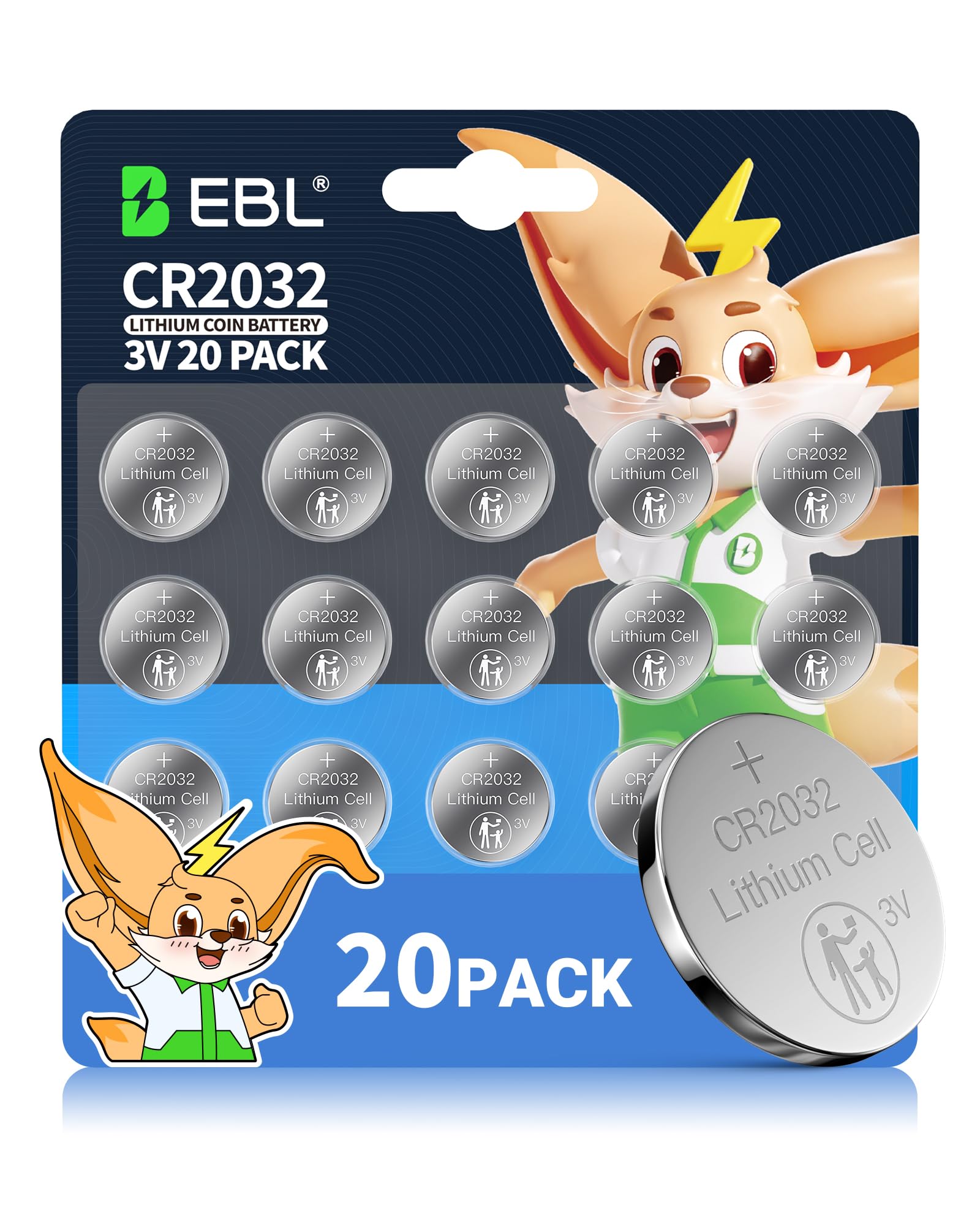 40% Off EBL CR2032 Batteries 20-Pack – Best Value