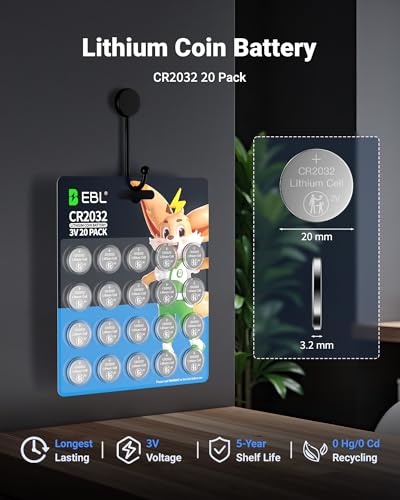 40% Off EBL CR2032 Batteries 20-Pack – Best Value - Image 3