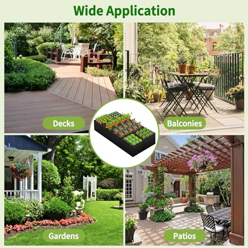 50% Off LifeisLuck 128-Gallon Fabric Raised Garden Bed - Image 8