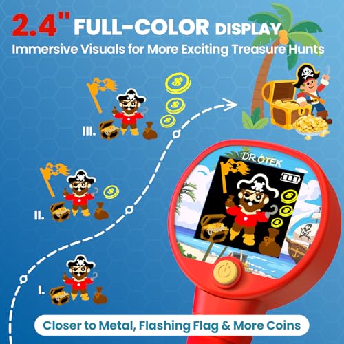 83% OFF DR.ÖTEK Metal Detector for Kids with Color LCD - Image 3