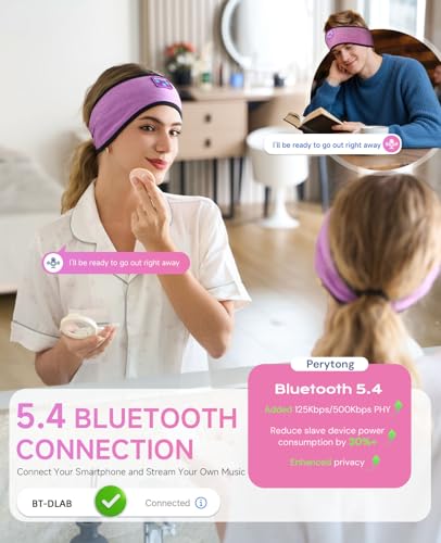 56% Off Perytong Sleep Headphones Bluetooth Headband - Image 5