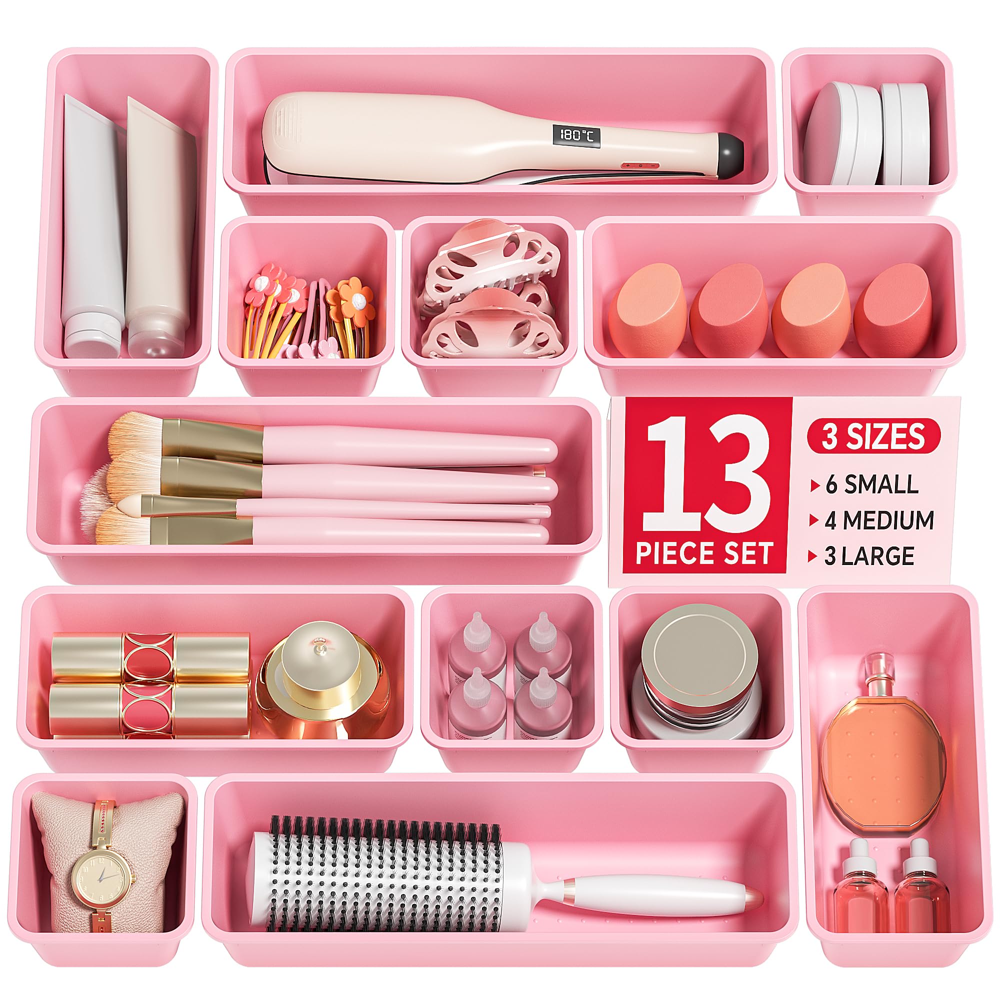 30% Off Canfanni 13-Pack Drawer Organizers – Only $6.98