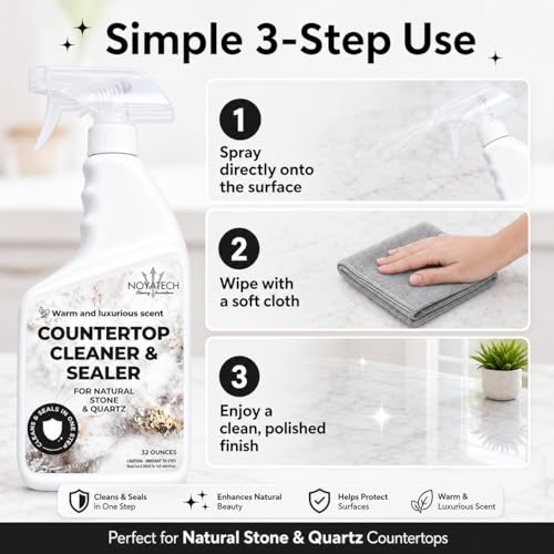 17% Off NOYATECH Countertop Cleaner & Sealer – Non-Toxic - Image 5