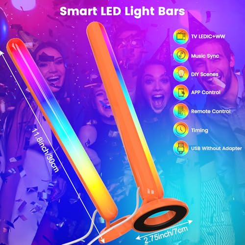 40% Off Borllyem Smart ICRGB LED Light Bars - Image 7