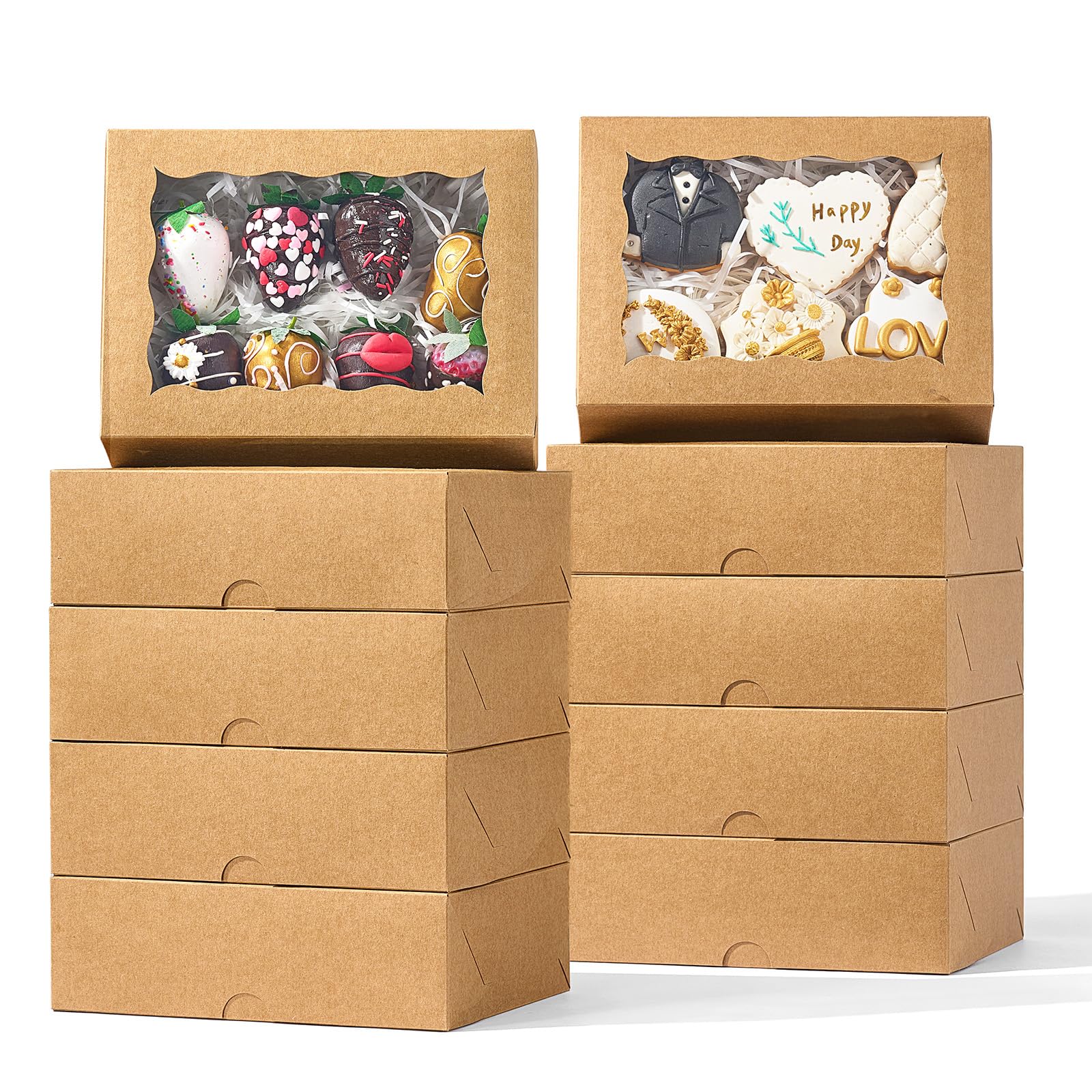 50% Off 50-Pack Bakery Boxes for Parties & Gifts