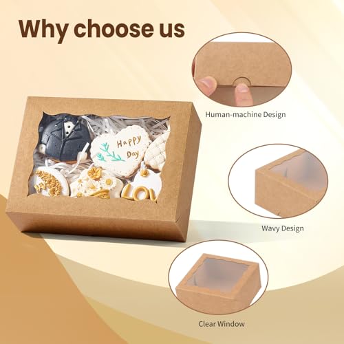 50% Off 50-Pack Bakery Boxes for Parties & Gifts - Image 4
