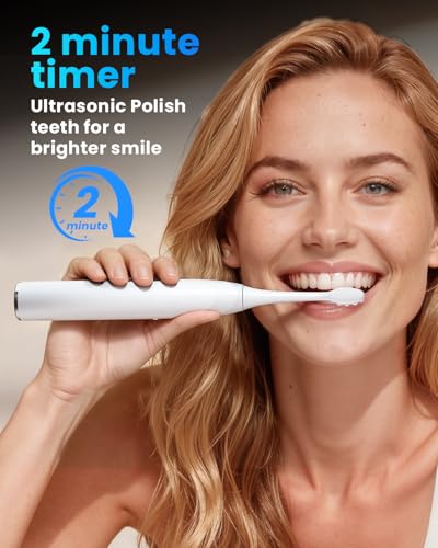 35% Off Onlyone Sonic Electric Toothbrush, 8 Heads Included - Image 4