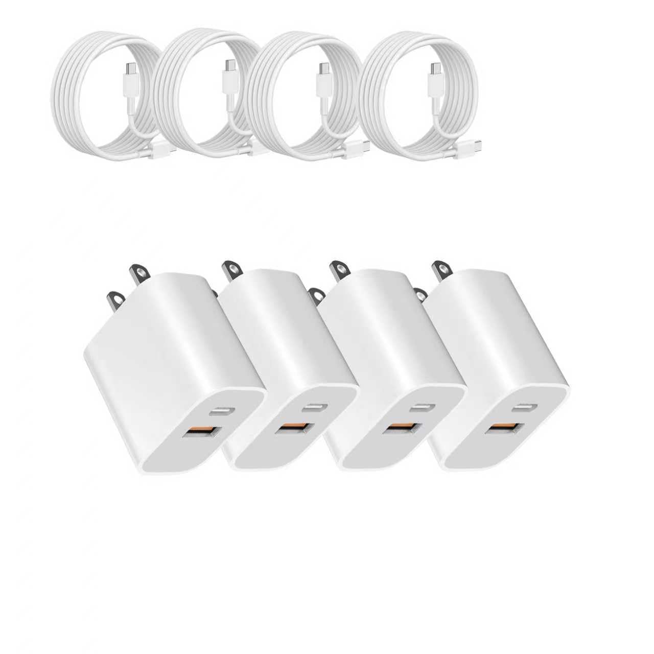 USB Power Block 4-Pack with Dual Ports – Save $12