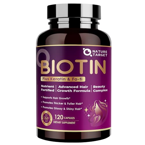 9% Off NATURE TARGET Biotin Hair Growth Vitamins - Image 2