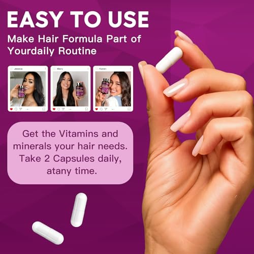 9% Off NATURE TARGET Biotin Hair Growth Vitamins - Image 8