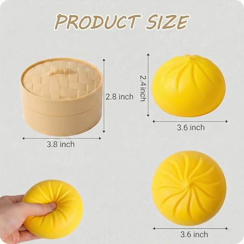 50% Off Dumpling Squishy Mystery Box Stress Relief Toy - Image 6