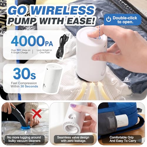 Save 44% on Vacuum Seal Bags with Electric Pump - Image 6