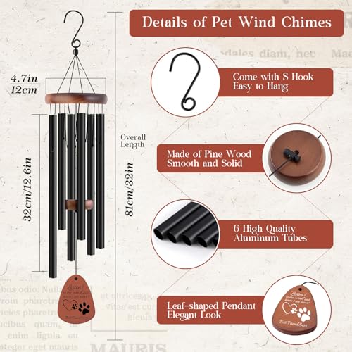47% Off Dog Memorial Wind Chime - Sympathy & Comfort Gift - Image 5