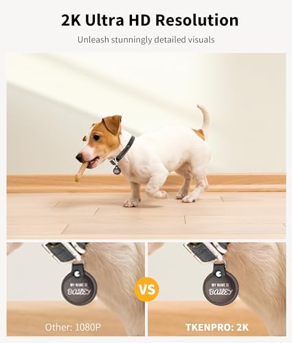 Save $31 on TKENPRO 2K Pet Camera Treat Dispenser - Image 4