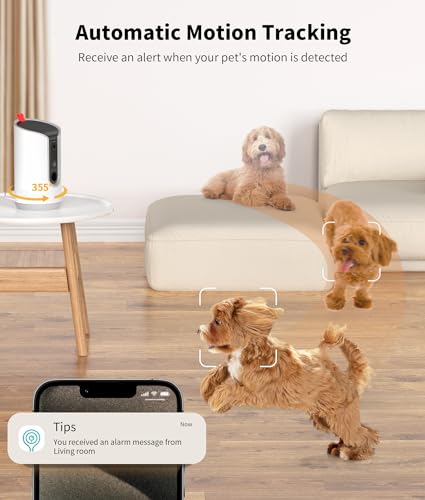 Save $31 on TKENPRO 2K Pet Camera Treat Dispenser - Image 7