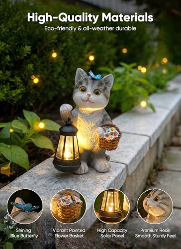 38% Off Brightown Solar Cat Garden Decor - Image 3