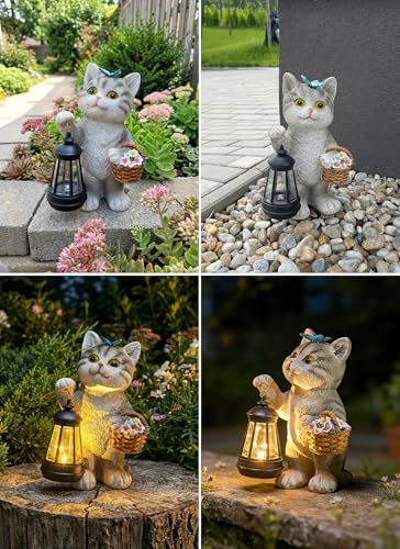 38% Off Brightown Solar Cat Garden Decor - Image 5