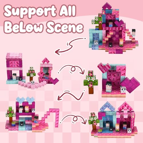 40% Off ADAH 216PCS Magnetic Building Blocks for Girls - Image 4