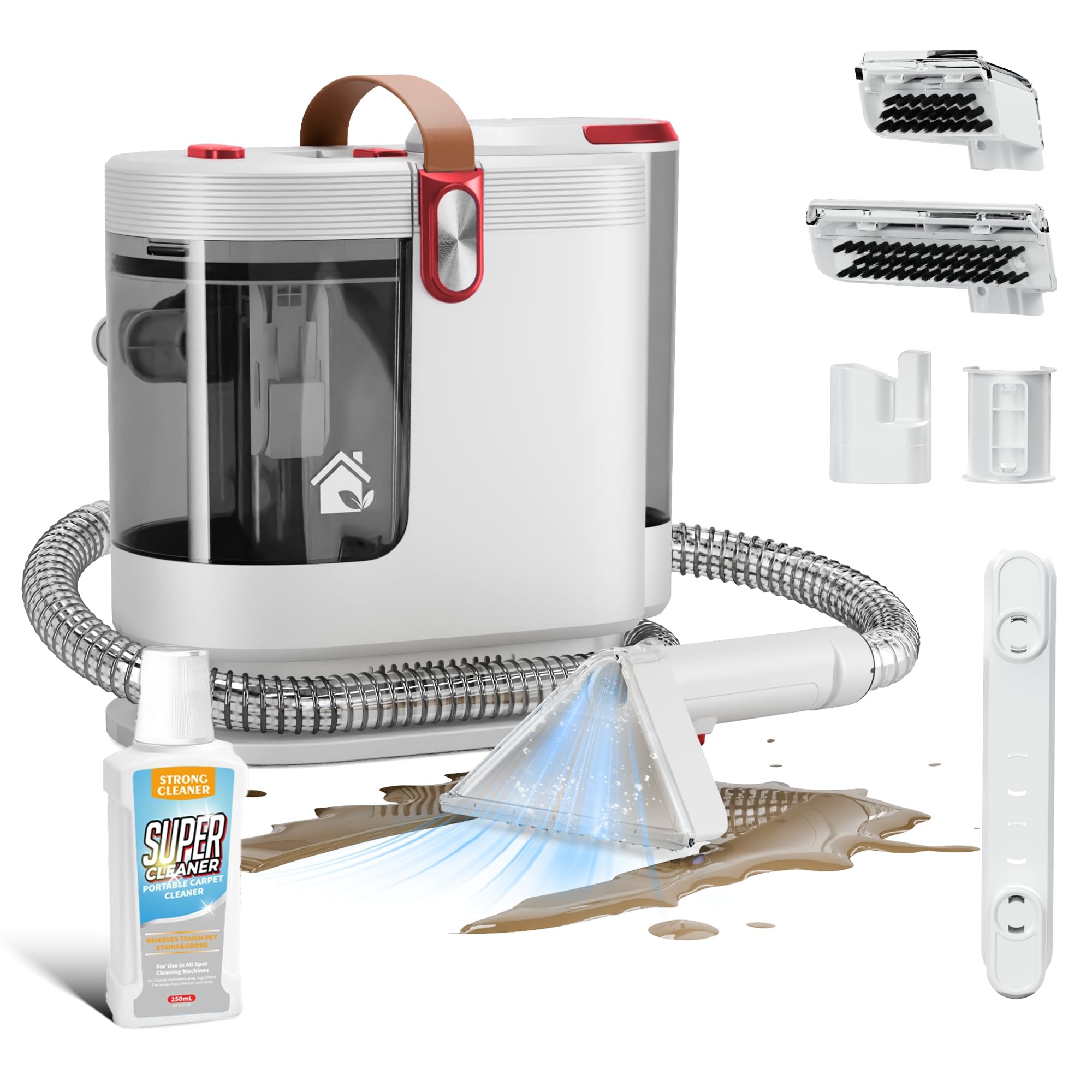 55% Off WURESE Portable Carpet Cleaner with Code MWECCKLJ - Image 1
