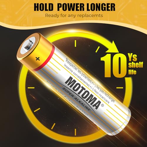 40% Off MOTOMA AAA Batteries 48-Pack + Code 3LLH3EAX - Image 7