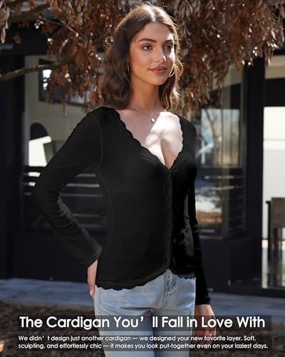 Save 50% on Women's Cropped Ribbed Cardigan - Code E7VQ9LEV - Image 4