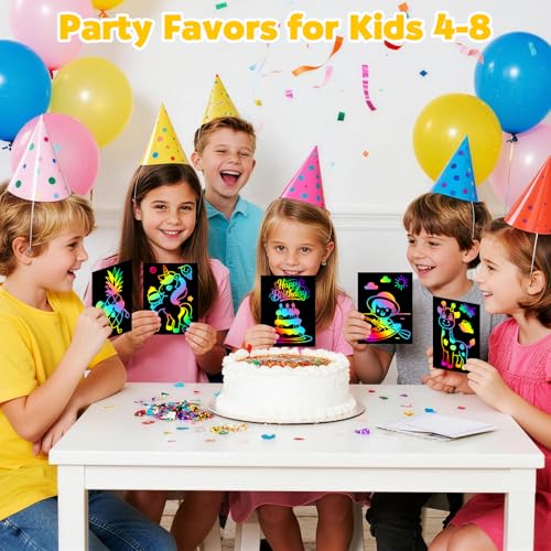 Save 40% on RMJOY Rainbow Scratch Paper Art for Kids - Image 4