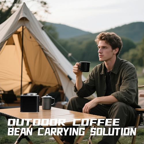 50% Off Airtight Coffee Canister for Travel & Camping - Image 7