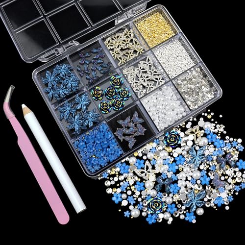 11% Off 3D Flower Nail Art Charms Set – Use Code KRDVFSTR - Image 3