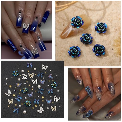 11% Off 3D Flower Nail Art Charms Set – Use Code KRDVFSTR - Image 6