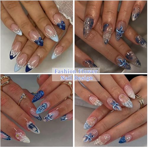 11% Off 3D Flower Nail Art Charms Set – Use Code KRDVFSTR - Image 7