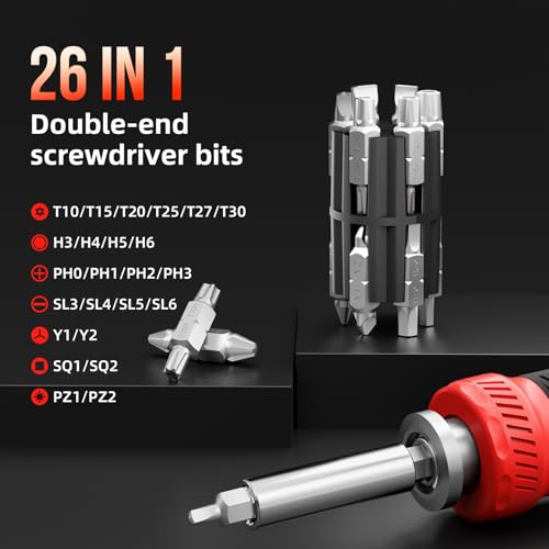 Save 40% on Sharden 26-in-1 Multi Screwdriver Set - Image 3