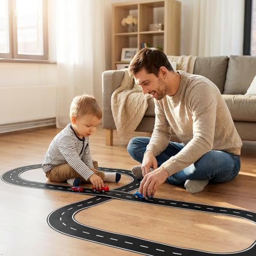 Save 51% on Car Track Tape for Toy Cars, 2 Pack - Image 7