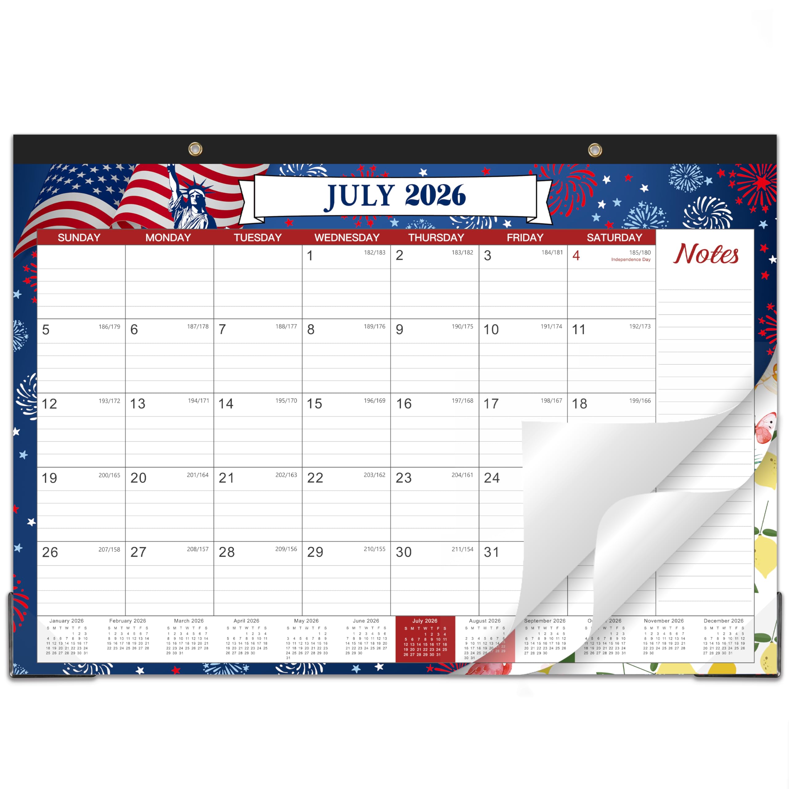 Save on 2026-2027 Desk Calendar with Code 2EHET6FK - Image 1