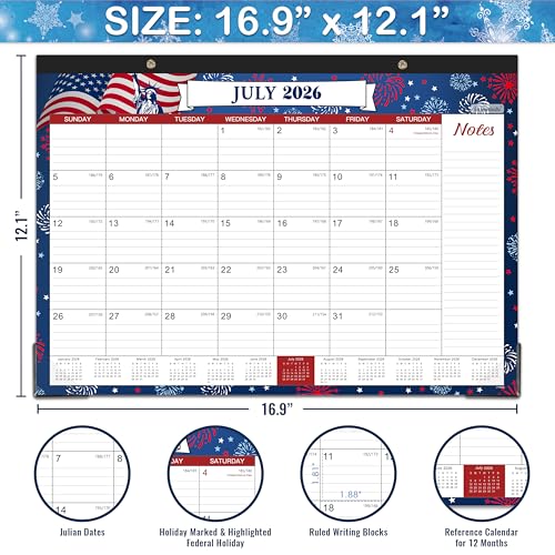 Save on 2026-2027 Desk Calendar with Code 2EHET6FK - Image 4