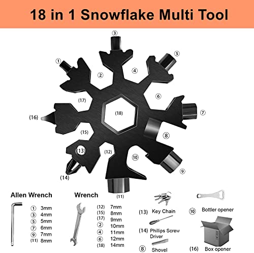 Save with Code: 18-in-1 Snowflake Multi Tool for Men - Image 4
